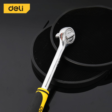 ประเเจ DELI EDL4180-YL-01 1/2นิ้ว สีเหลือง-ดำ_2